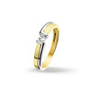 Huiscollectie 4205608 Bicolor gouden zirkonia ring 1
