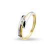 Huiscollectie 4205774 Bicolor gouden zirkonia ring 1
