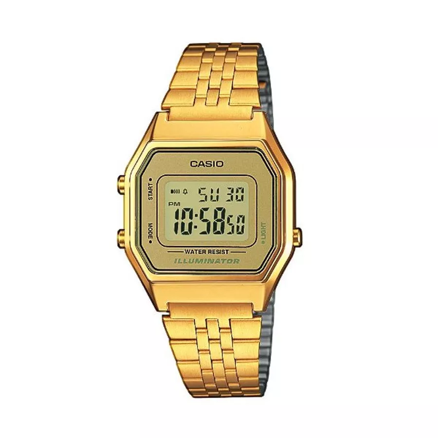 Casio LA680WEGA-9ER Horloge Digitaal goudkleurig