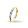 Huiscollectie 4206904 Bicolor gouden ring met diamant 0.15 crt 1