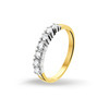 Huiscollectie 4206988 Bicolor gouden ring met diamant 0.35 crt 1