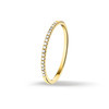 Huiscollectie 4016077 Gouden ring met diamant 0.09 crt 1