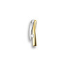 Huiscollectie 4206364 Bicolor gouden hanger met diamant 0.018 crt 1