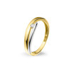 Huiscollectie 4206396 Bicolor gouden ring met 0.048 crt 1