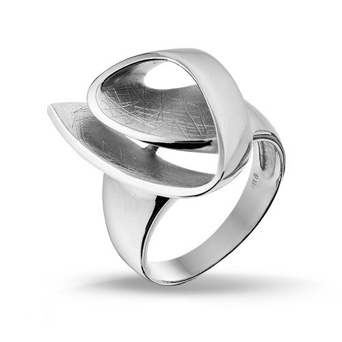 Sieraden Ringen Zilveren ringen cerruti 1881 Zilveren ring zilver zakelijke stijl 