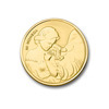 Mi Moneda MON-ANG-02 ANGEL & HEART GOLD PLATED MUNT 1