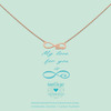Heart to get N180ILO13R my love for you is infinite ketting rose  1