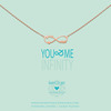 Heart to get N182IYM13R you & me infinity ketting rose 1