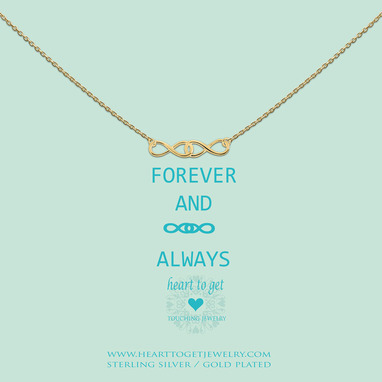 Heart to get N183IDO13G forever and always ketting goud