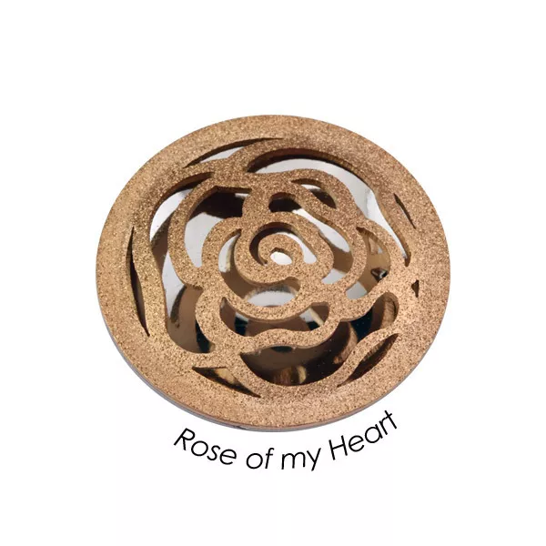 Quoins QMOX-07-R Reflection Rose of my Heart munt large