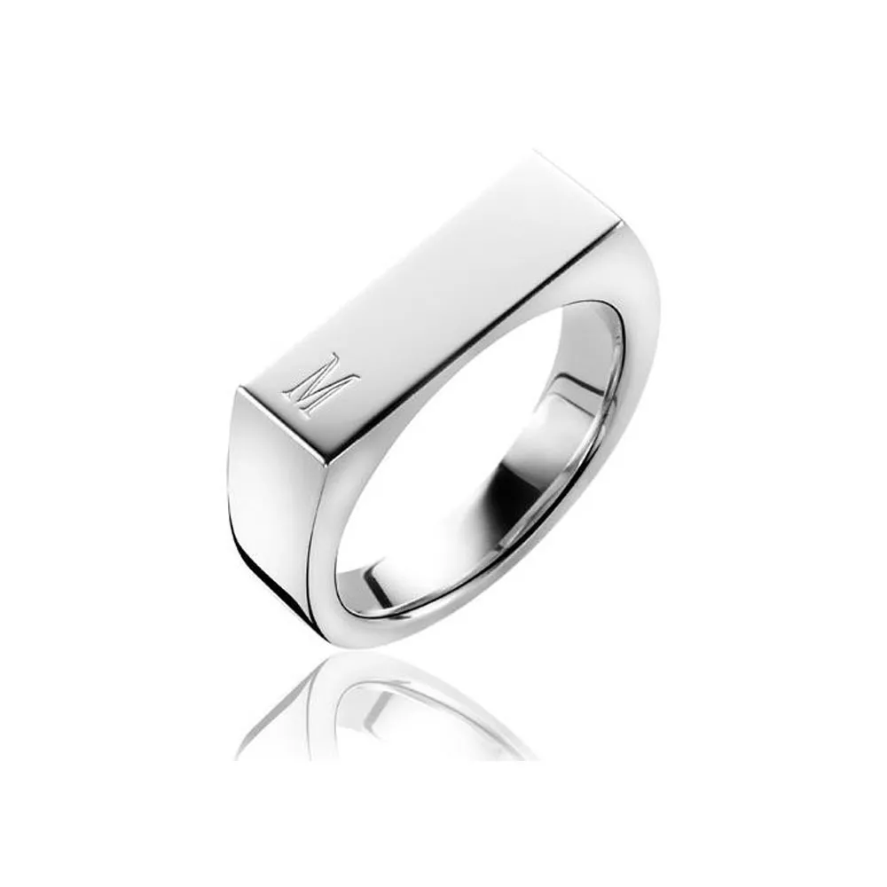 Zinzi MVR5 Mart Visser ring M zilver 17 x5 mm