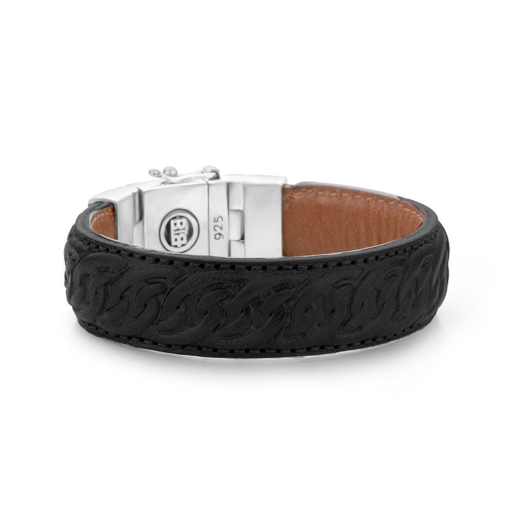 buddha-to-buddha-829bl-nathalie-leather-bracelet-black