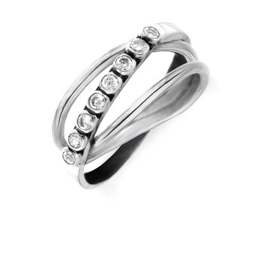 rabinovich-59403044-zilveren-ring-met-zirkonia