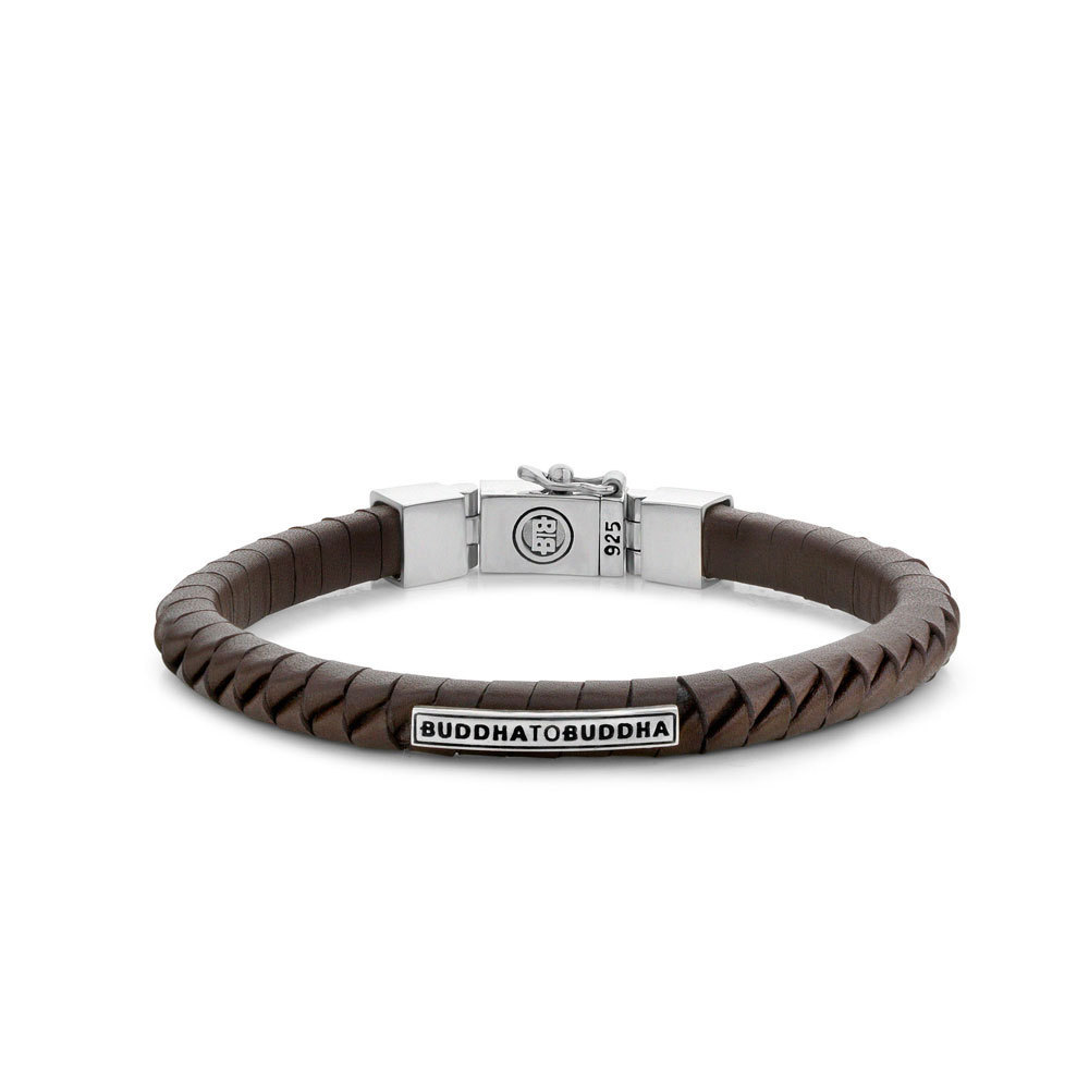 buddha-to-buddha-162br-komang-small-leather-bracelet-brown