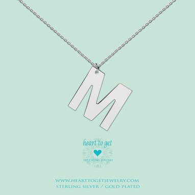 heart-to-get-lb154inm16s-big-initial-letter-m-including-necklace-40-8cm-silver