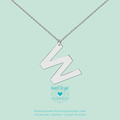 heart-to-get-lb164inw16s-big-initial-letter-w-including-necklace-40-8cm-silver