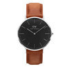 daniel-wellington-dw00100132-classic-man-40-mm-black-durham-horloge 1