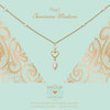heart-to-get-n318gcop16g-necklace-gemstone-with-charm-open-heart-teardrop-gemstone-pearl-feminine-wisdom-goldplated 1