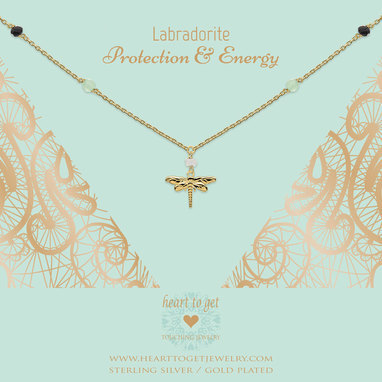 heart-to-get-n330gmdl16g-necklace-gemstone-multicolour-with-charm-dragonfly-labradorite-protection-energy-goldplated