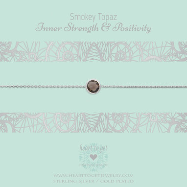 heart-to-get-b333ogbs16s-bracelet-one-gemstone-in-between-smokey-topaz-inner-strength-positivity-silver