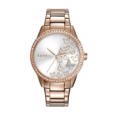 Esprit ES109082002 Secret Garden Rosegold horloge