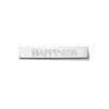 Take what you need TWYN-BAR-HAP-01 Twyn Bar Happiness Stainless Steel Silver Toned 1