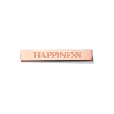 Take what you need TWYN-BAR-HAP-03 Twyn Bar Happiness Stainless Steel Rosegold Toned