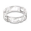 TWYN-RIN-BEA-01 Twyn Ring Beauty Messing Silver Toned 1