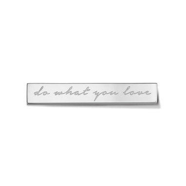 Take what you need TWYN-BAR-DWYL-01 Do What You Love Bar Stainless Steel Silver Toned