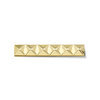 Take what you need TWYN-BAR-STUD-02 Stud Bar Stainless Steel Gold Toned 1
