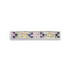 Take what you need TWYN-BAR-SWMO-32 Mosaïc Bar Lavender Stainless Steel With Colored Swarvovski Crystals 1