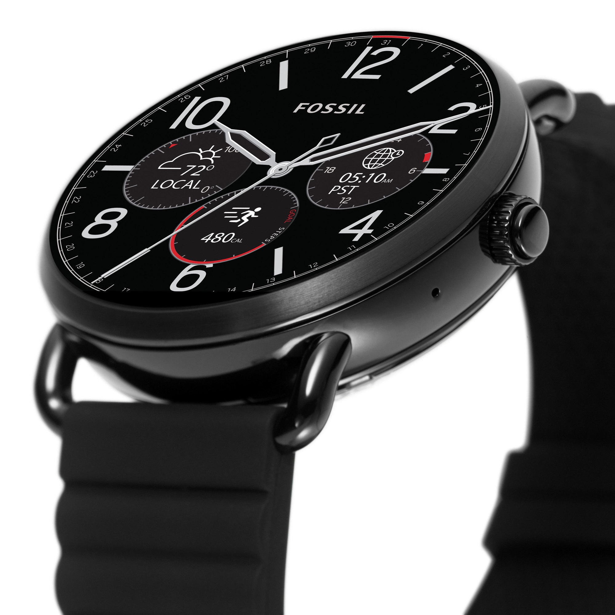 Fossil FTW2103 Q Wander Smartwatch horloge