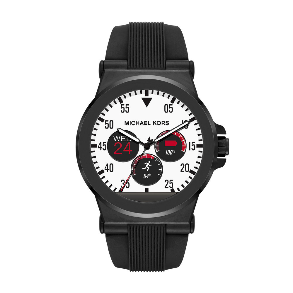 rechtbank Gevlekt kwaliteit Michael Kors MKT5011 Dylan Smartwatch horloge | Trendjuwelier