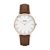 CLUSE CL18010 La Bohème Rose Gold White Brown horloge 1