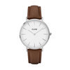 CLUSE CL18210 LA Bohème Silver White Brown horloge 1