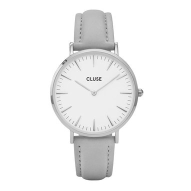 CLUSE CL18215 La Bohème Silver White Grey horloge
