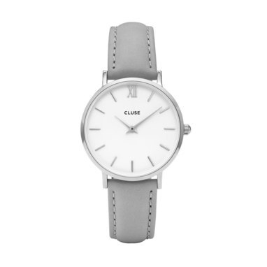 CLUSE CL30006 Minuit Silver White Grey watch