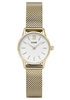 cluse-cl50007-la-vedette-mesh-gold-white-horloge 1