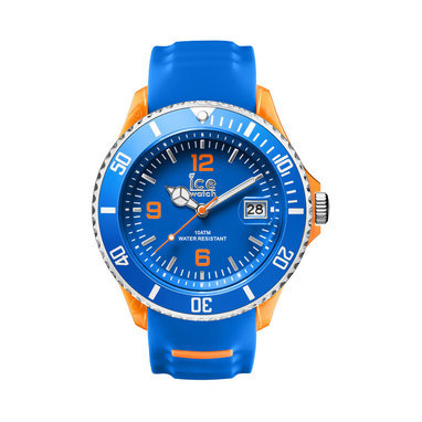 Ice-Watch IW001454 Ice-Sporty - Blue Orange - Medium  horloge