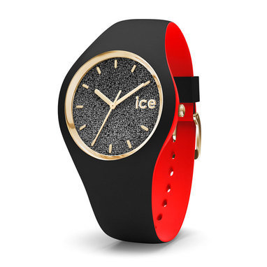 Ice-Watch IW007227 ICE LouLou - Black Glitter - Small horloge