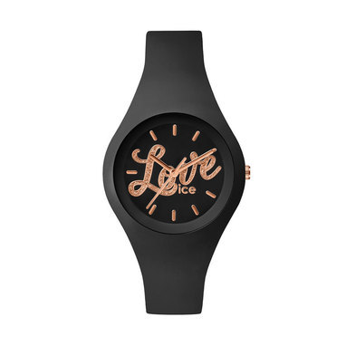 Ice-Watch IW001484 Ice Love - Black Rose-Gold - Small horloge