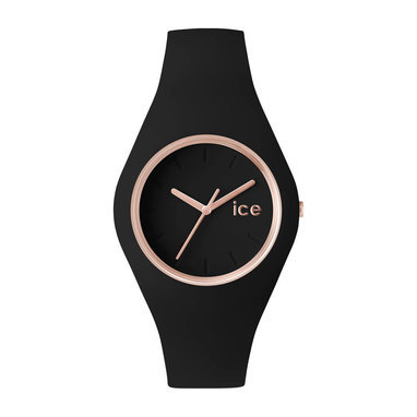 Ice-Watch IW000980 Ice Glam - Black rose-gold - Unisex horloge