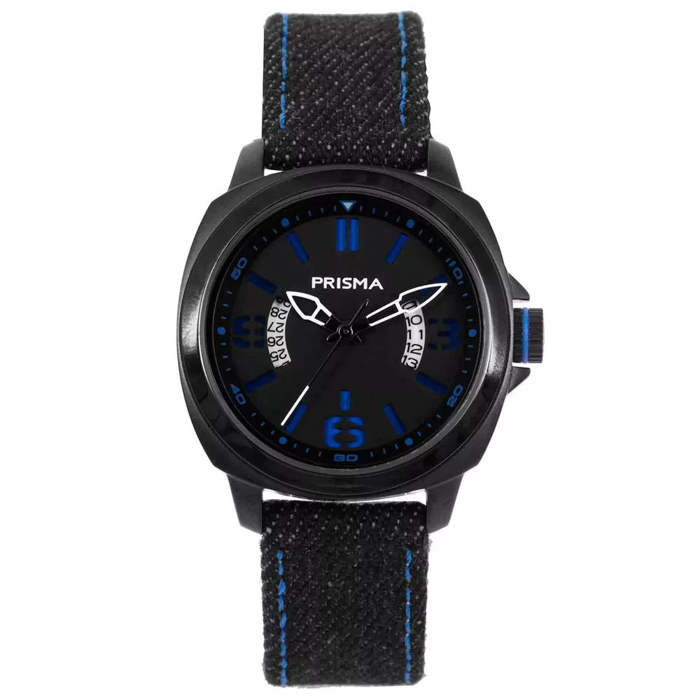 Coolwatch by Prisma CW.331 Kinderhorloge Racer staal/canvas blauw 33 mm