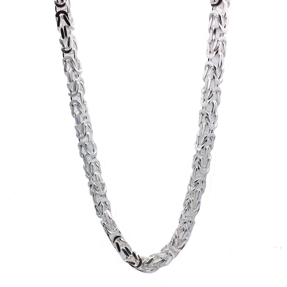 Observeer Mew Mew suspensie K1010800 Koningsschakel collier van zilver | Trendjuwelier