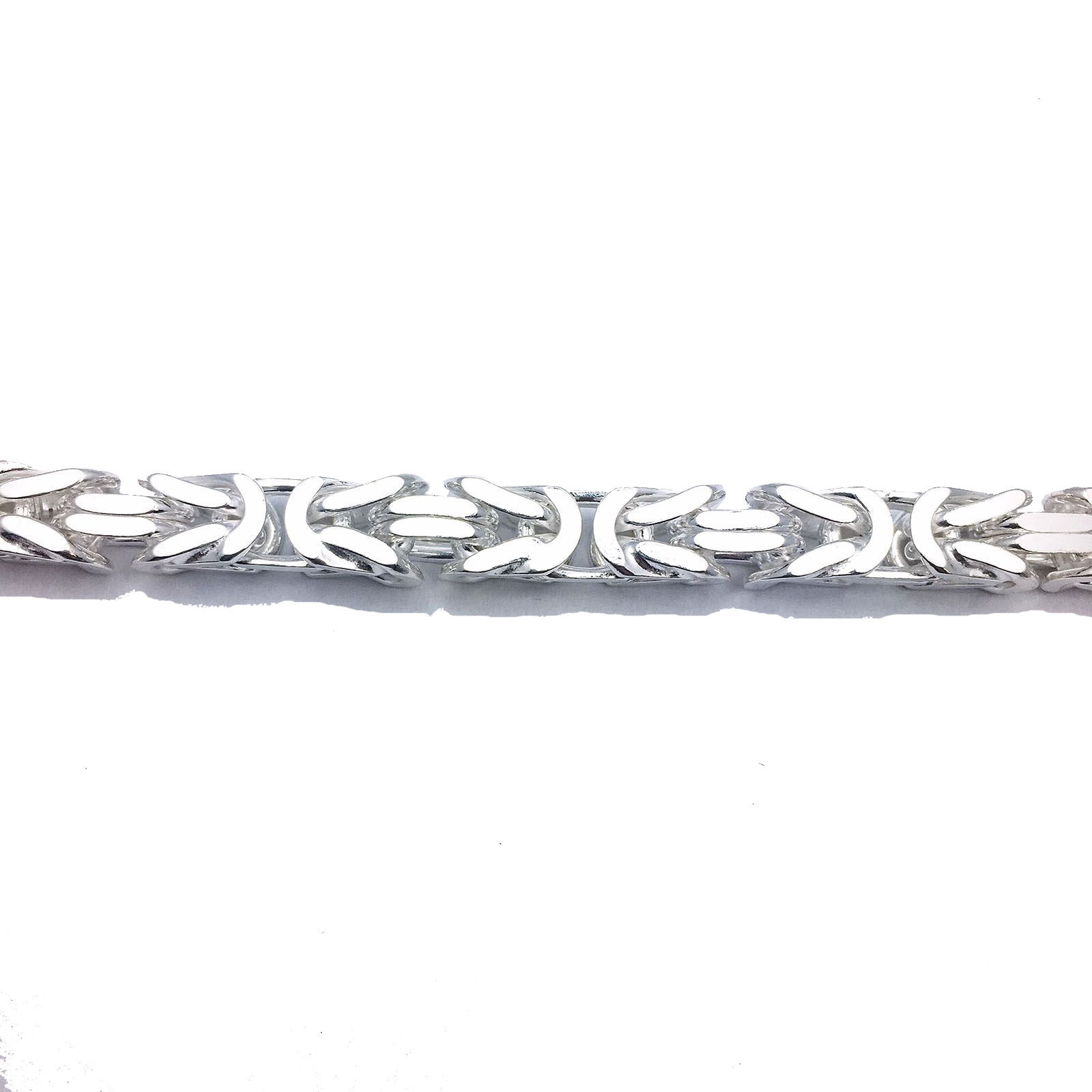 Huiscollectie K88800 Zilveren koningschakel ketting