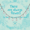 Heart to get BO244NCOI17S necklace dangling coins silver There are always flowers for those who want to see them 1