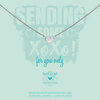 Heart to get N360HEA17S necklace heartXOX silver for you only 1