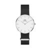 Daniel Wellington DW00100254 Classic Petite Cornwall White silver Dames horloge 1