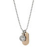 Fossil JF02762998 Mens Vintage Casual Heren Dogtag collier 1