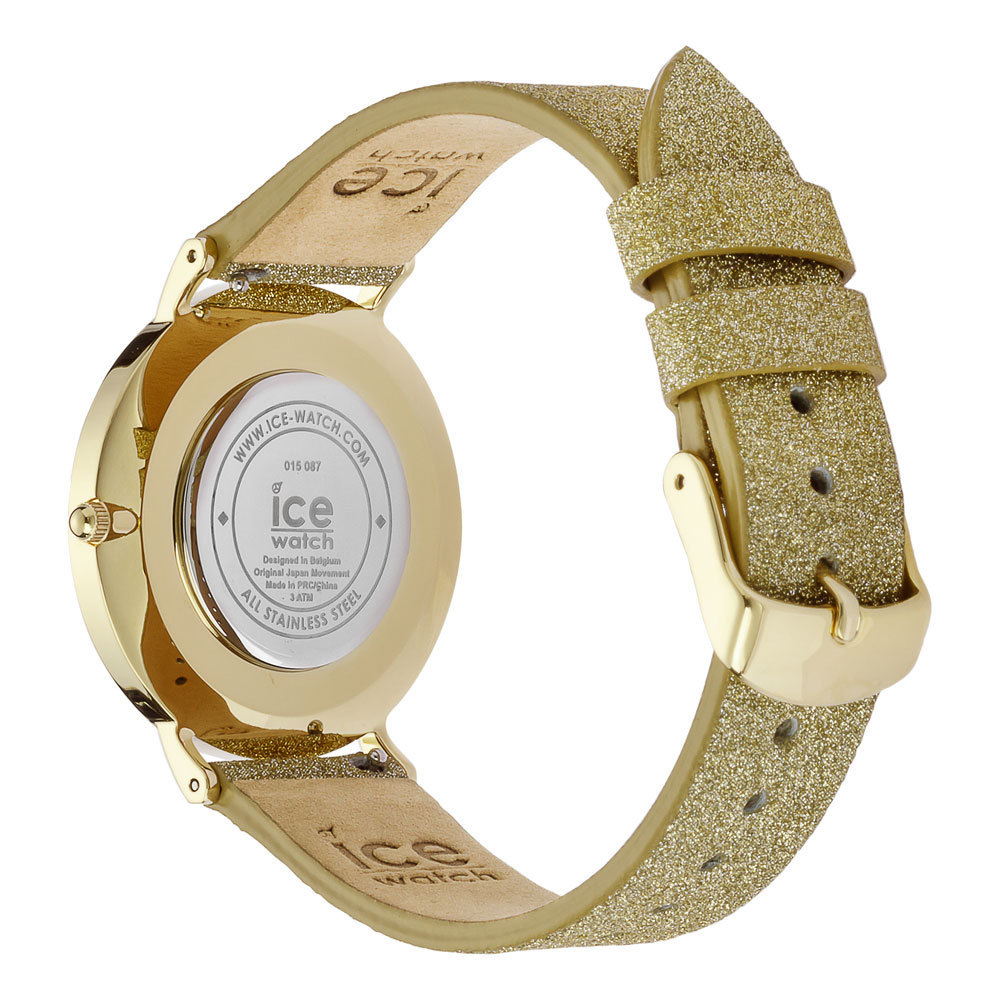 Ice-Watch IW015087 ICE City Sparkling - Glitter - Gold - Small horloge